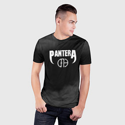 Футболка спортивная мужская Pantera - Облака, цвет: 3D-принт — фото 2