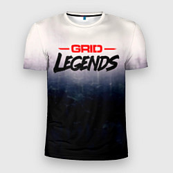 Футболка спортивная мужская Grid Legends, лого, цвет: 3D-принт