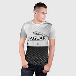Футболка спортивная мужская Jaguar Ягуар Сталь, цвет: 3D-принт — фото 2