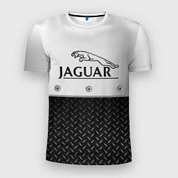 Футболка спортивная мужская Jaguar Ягуар Сталь, цвет: 3D-принт