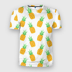Мужская спорт-футболка Поле ананасов