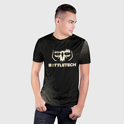 Футболка спортивная мужская BattleTech, цвет: 3D-принт — фото 2