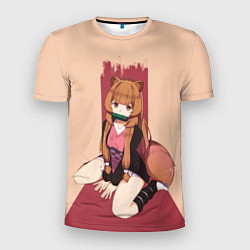 Футболка спортивная мужская Raccoon andTanuki, цвет: 3D-принт