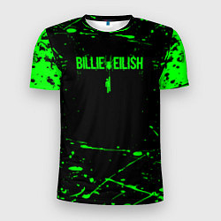 Футболка спортивная мужская Билли айлиш billie eilish, цвет: 3D-принт