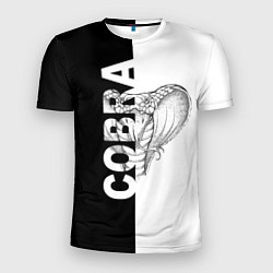 Мужская спорт-футболка КОБРА COBRA ЧБ