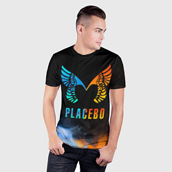 Футболка спортивная мужская Placebo, Logo, цвет: 3D-принт — фото 2