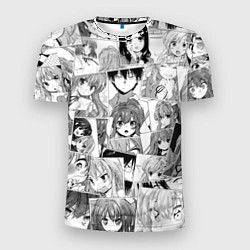 Футболка спортивная мужская Toradora pattern, цвет: 3D-принт