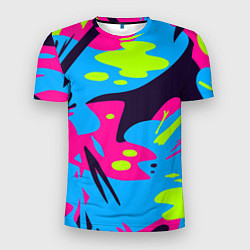 Футболка спортивная мужская Color abstract pattern Summer, цвет: 3D-принт