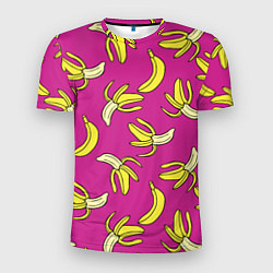 Футболка спортивная мужская Banana pattern Summer Color, цвет: 3D-принт