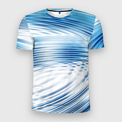 Мужская спорт-футболка Круги на воде Океан Wave