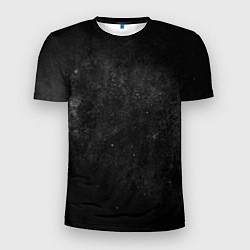 Футболка спортивная мужская Черный космос black space, цвет: 3D-принт
