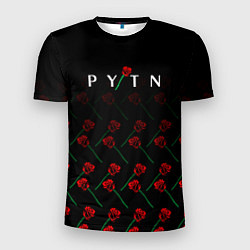 Футболка спортивная мужская Payton Moormeie pattern rose, цвет: 3D-принт