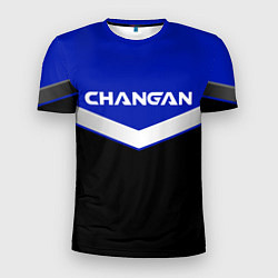 Футболка спортивная мужская ЧАНГАН - CHANGAN - ФОРМА, цвет: 3D-принт