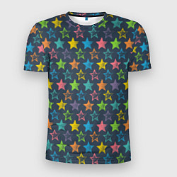 Мужская спорт-футболка Море звезд