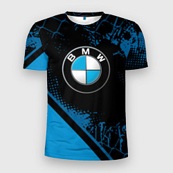 Футболка спортивная мужская BMW : БМВ ЛОГО, цвет: 3D-принт