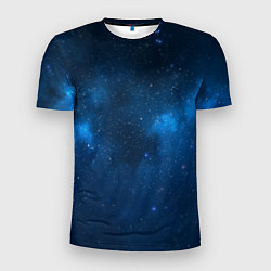 Мужская спорт-футболка Космическая ночь