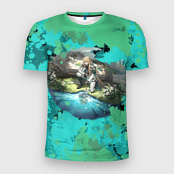 Футболка спортивная мужская Лоча Honkai star rail, цвет: 3D-принт