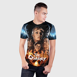 Футболка спортивная мужская The Quarry Монстр и Персонажи, цвет: 3D-принт — фото 2