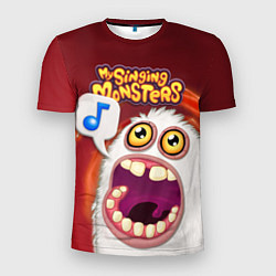 Футболка спортивная мужская My singing monster, цвет: 3D-принт