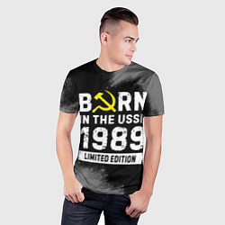 Футболка спортивная мужская Born In The USSR 1989 year Limited Edition, цвет: 3D-принт — фото 2