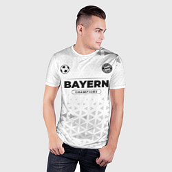 Футболка спортивная мужская Bayern Champions Униформа, цвет: 3D-принт — фото 2