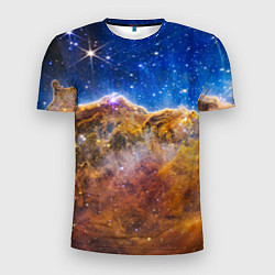 Мужская спорт-футболка NASA: Туманность Карина