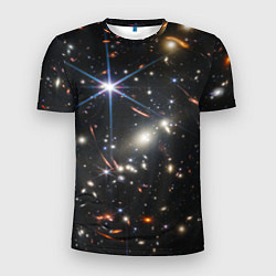 Мужская спорт-футболка NASA: Скопление Галактик