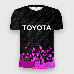 Футболка спортивная мужская Toyota Pro Racing, цвет: 3D-принт