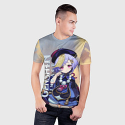 Футболка спортивная мужская Ци Ци - сборщица трав, цвет: 3D-принт — фото 2