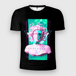 Футболка спортивная мужская Бюст Горгоны, цвет: 3D-принт