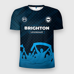 Футболка спортивная мужская Brighton legendary форма фанатов, цвет: 3D-принт