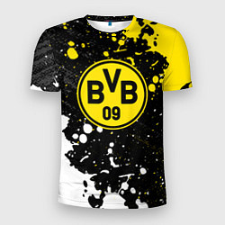 Футболка спортивная мужская Borussia Краска, цвет: 3D-принт