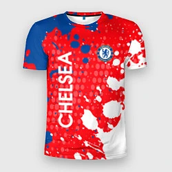 Мужская спорт-футболка Chelsea Краска