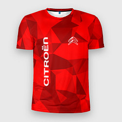 Футболка спортивная мужская Citroёn - logo, цвет: 3D-принт