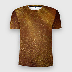 Мужская спорт-футболка Золотая пыль