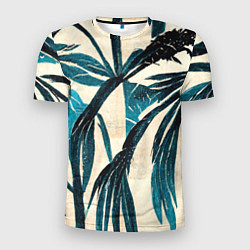 Мужская спорт-футболка Винтажные пальмы