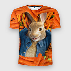 Футболка спортивная мужская Кролик Питер, цвет: 3D-принт