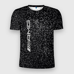 Мужская спорт-футболка AMG - pattern - minimalism