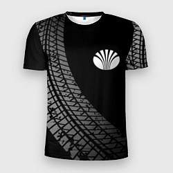 Мужская спорт-футболка Daewoo tire tracks