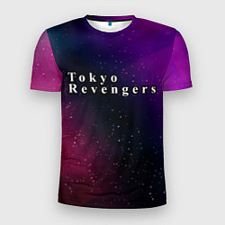 Футболка спортивная мужская Tokyo Revengers gradient space, цвет: 3D-принт