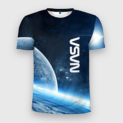 Мужская спорт-футболка Космическое пространство - NASA