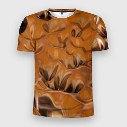 Мужская спорт-футболка Шоколадная лава