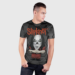 Футболка спортивная мужская Slipknot seven art, цвет: 3D-принт — фото 2