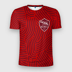 Мужская спорт-футболка Roma отпечатки