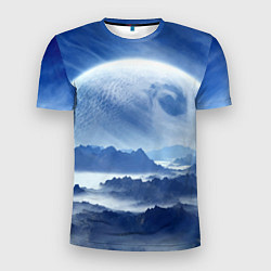 Мужская спорт-футболка Mountains - fantasy planet