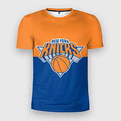 Мужская спорт-футболка Нью-Йорк Никс НБА