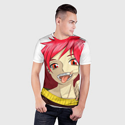 Футболка спортивная мужская Animegirl, цвет: 3D-принт — фото 2