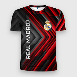 Футболка спортивная мужская Real Madrid art, цвет: 3D-принт
