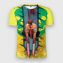 Футболка спортивная мужская Тацуки Фудзимота, цвет: 3D-принт