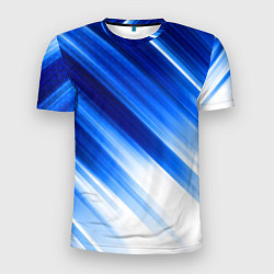Футболка спортивная мужская Blue Breeze, цвет: 3D-принт